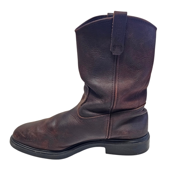 Red Wing Mens Size 13 EE Wide 1159 Pecos Brown Leather Super Sole Work Boots USA - Picture 3 of 15